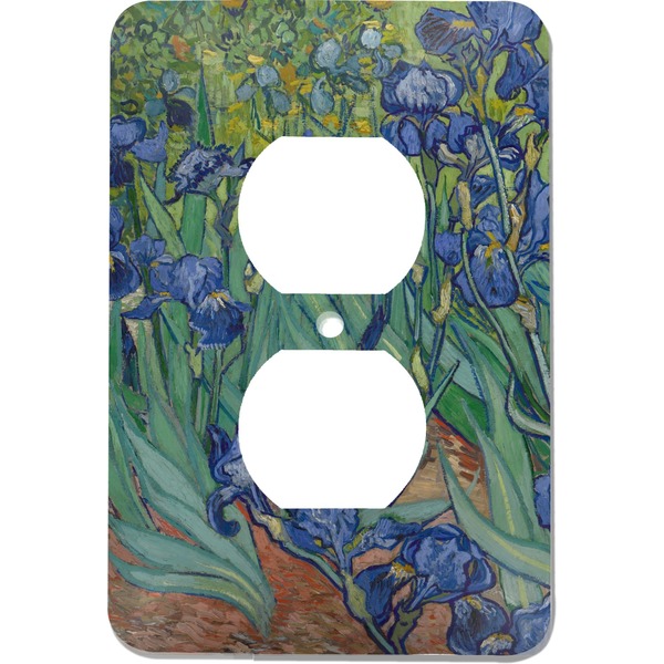 Custom Irises (Van Gogh) Electric Outlet Plate