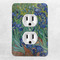 Irises (Van Gogh) Electric Outlet Plate - LIFESTYLE