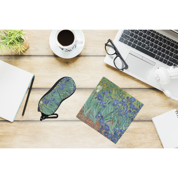 Irises (Van Gogh) Eyeglass Case and Cloth Set - LIFESTYLE