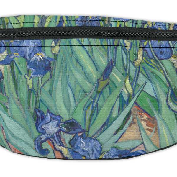 Irises (Van Gogh) Fanny Pack - Closeup