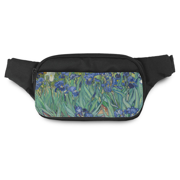 Custom Irises (Van Gogh) Fanny Pack - Modern Style