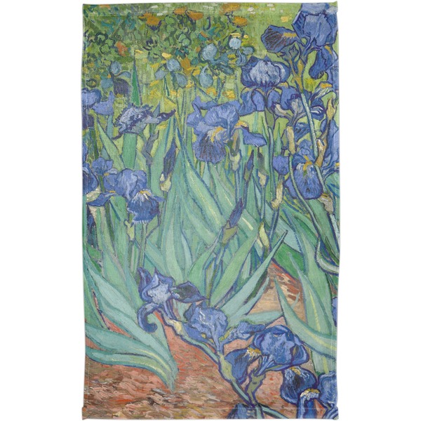 Irises (Van Gogh) Finger Tip Towel - Full View