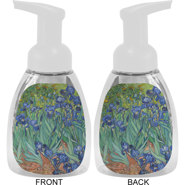 Irises (Van Gogh) Foam Soap Bottle Approval - White