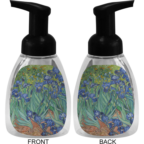 Irises (Van Gogh) Foam Soap Bottle (Front & Back)