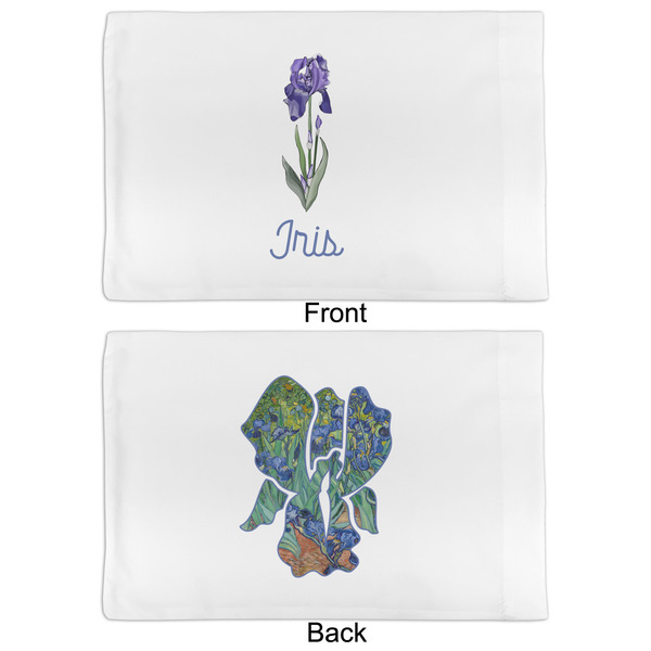 Irises (Van Gogh) Full Pillow Case - APPROVAL (partial print)