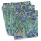 Irises (Van Gogh) 3 Ring Binder - Full Wrap