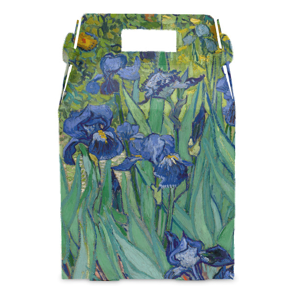 Irises (Van Gogh) Gable Favor Box - Front