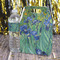 Irises (Van Gogh) Gable Favor Box - In Context