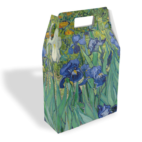 Custom Irises (Van Gogh) Gable Favor Box