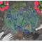 Irises (Van Gogh) Gardening Knee Pad / Cushion (In Garden)