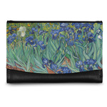 Irises (Van Gogh) Genuine Leather Women's Wallet - Small