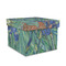 Irises (Van Gogh) Gift Boxes with Lid - Canvas Wrapped - Medium - Front/Main