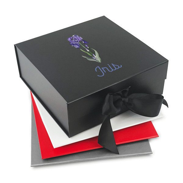 Custom Irises (Van Gogh) Gift Box with Magnetic Lid