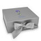 Irises (Van Gogh) Gift Boxes with Magnetic Lid - Silver - Front