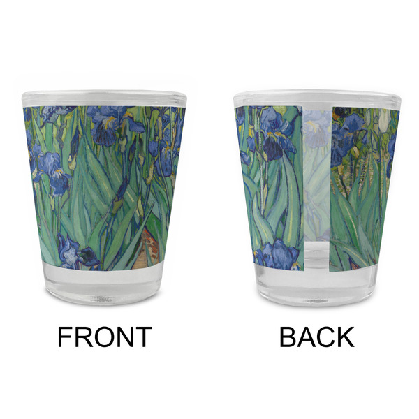 Irises (Van Gogh) Glass Shot Glass - Standard - APPROVAL
