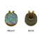 Irises (Van Gogh) Golf Ball Hat Clip Marker - Apvl - GOLD