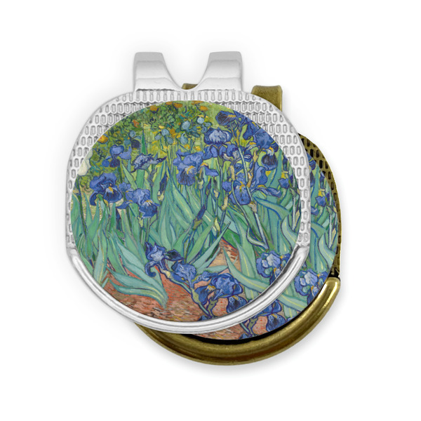 Irises (Van Gogh) Golf Ball Marker Hat Clip - PARENT/MAIN
