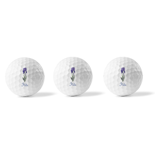 Irises (Van Gogh) Golf Balls - Generic - Set of 3 - APPROVAL