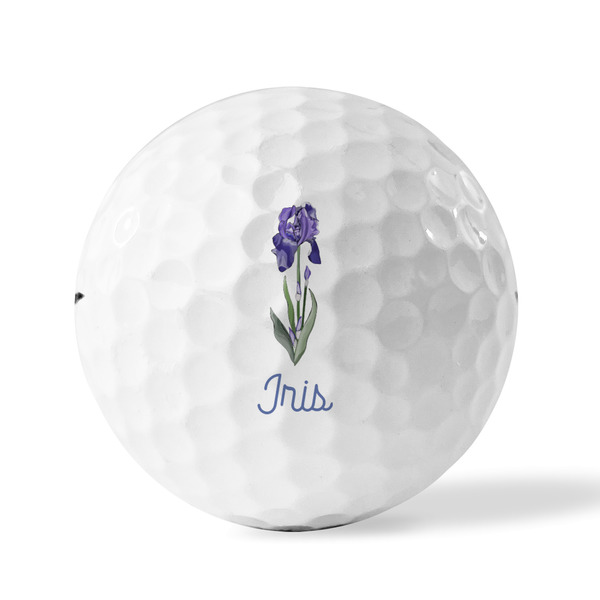 Irises (Van Gogh) Golf Balls - Titleist - Set of 12 - FRONT
