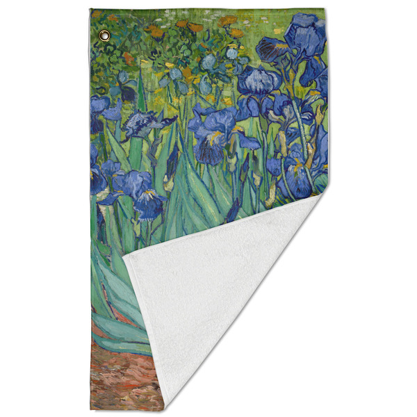 Irises (Van Gogh) Golf Towel - Folded (Large)