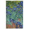 Irises (Van Gogh) Golf Towel - Front (Large)