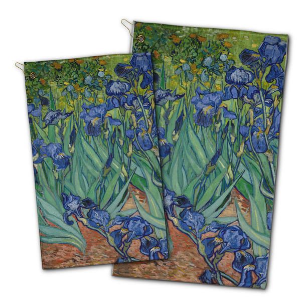 Irises (Van Gogh) Golf Towel - PARENT (small and large)