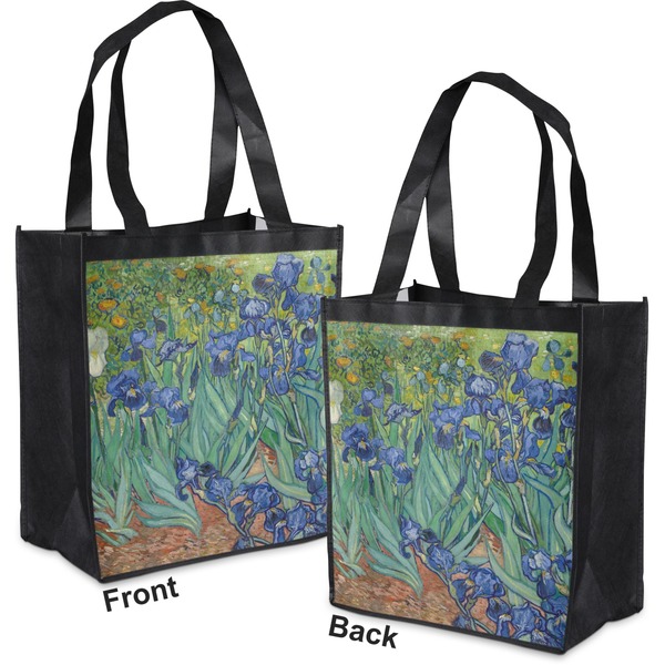 Irises (Van Gogh) Grocery Bag - Apvl