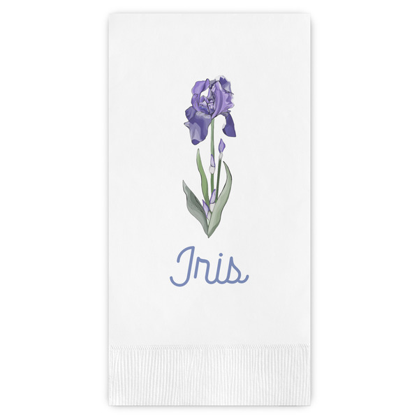Custom Irises (Van Gogh) Guest Towels - Full Color