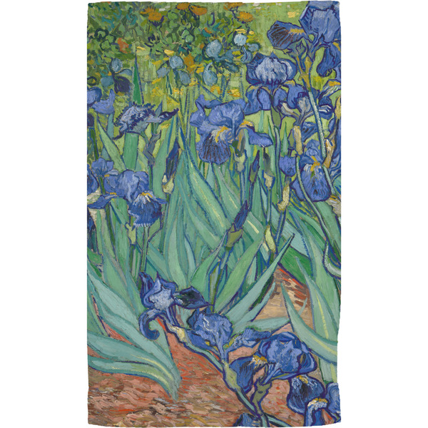 Irises (Van Gogh) Hand Towel (Personalized) Full