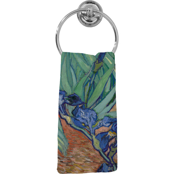 Custom Irises (Van Gogh) Hand Towel - Full Print