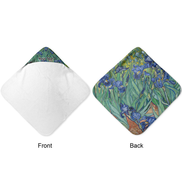 Irises (Van Gogh) Hooded Baby Towel- Approval