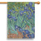 Irises (Van Gogh) House Flags - Single Sided - PARENT MAIN