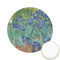 Irises (Van Gogh) Printed Cookie Topper - 2.15"