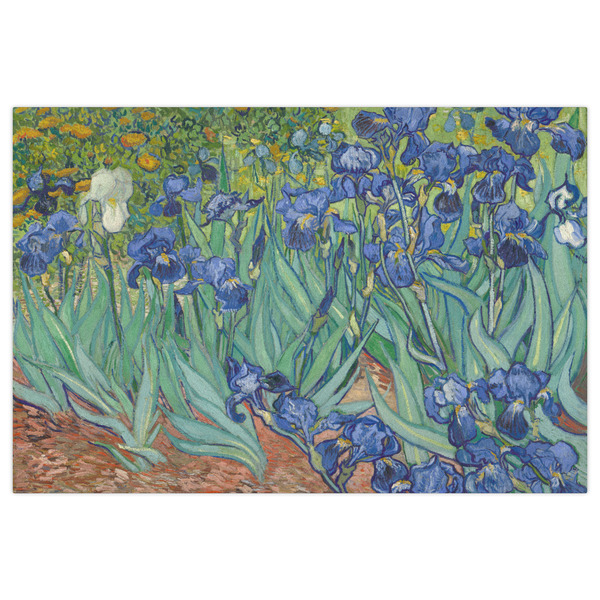 Irises (Van Gogh) Indoor / Outdoor Rug - 2'x3' - Front Flat