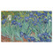 Irises (Van Gogh) Indoor / Outdoor Rug - 3'x5' - Front Flat