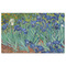Irises (Van Gogh) Indoor / Outdoor Rug - 5'x8' - Front Flat