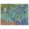 Irises (Van Gogh) Indoor / Outdoor Rug - 6'x8' - Front Flat