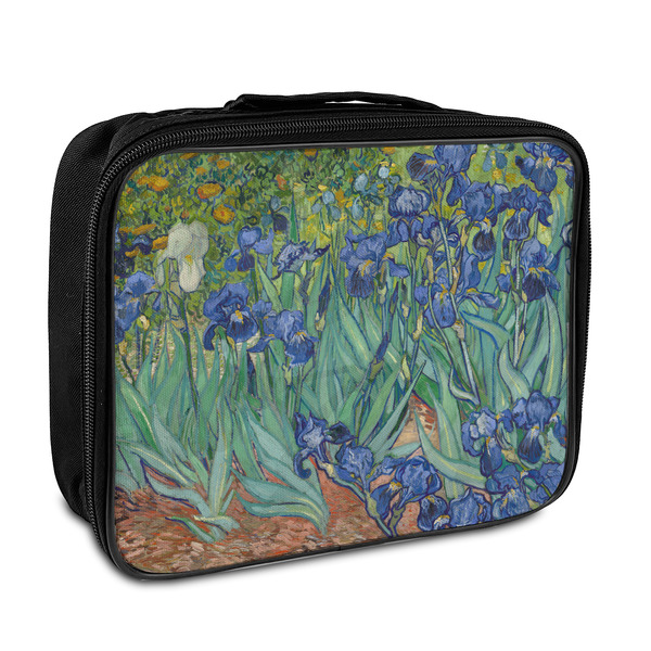 Custom Irises (Van Gogh) Insulated Lunch Bag
