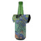 Irises (Van Gogh) Jersey Bottle Cooler - ANGLE (on bottle)
