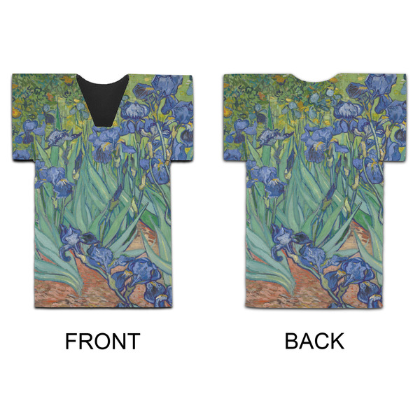 Irises (Van Gogh) Jersey Bottle Cooler - APPROVAL