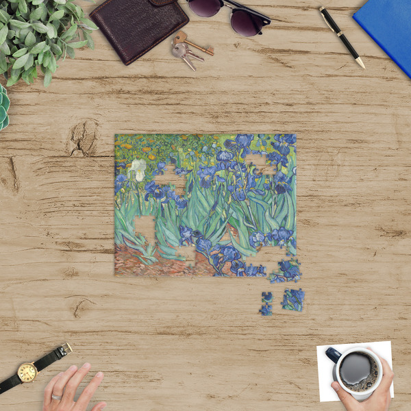 Irises (Van Gogh) Jigsaw Puzzle 252 Piece - In Context