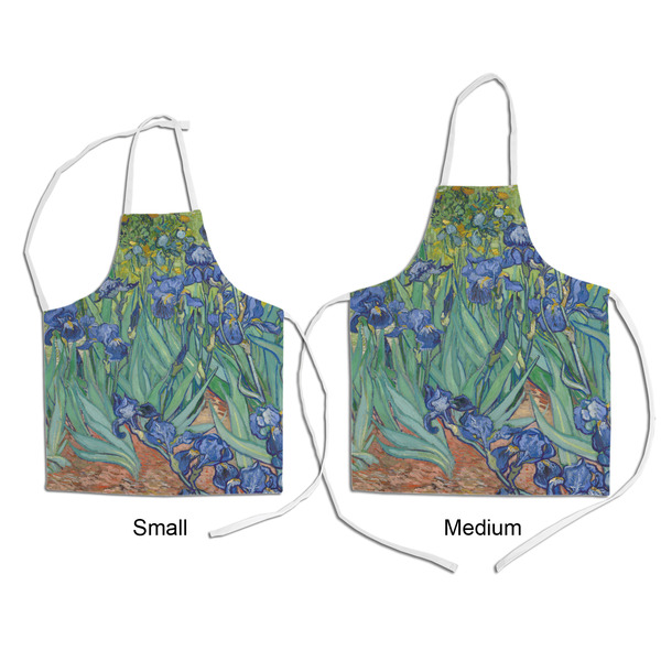 Irises (Van Gogh) Kid's Aprons - Comparison