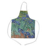 Irises (Van Gogh) Kid's Apron - Medium