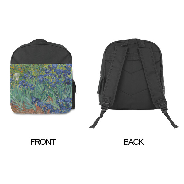 Irises (Van Gogh) Kid's Backpack - Approval