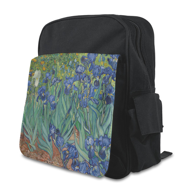 Custom Irises (Van Gogh) Preschool Backpack