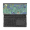 Irises (Van Gogh) Ladies Wallet - Half Way Open