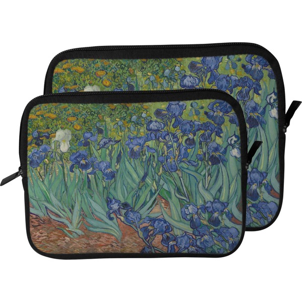 Irises (Van Gogh) Laptop Sleeve (Size Comparison)