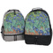 Irises (Van Gogh) Large Backpacks - Both
