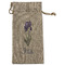 Irises (Van Gogh) Large Burlap Gift Bags - Front