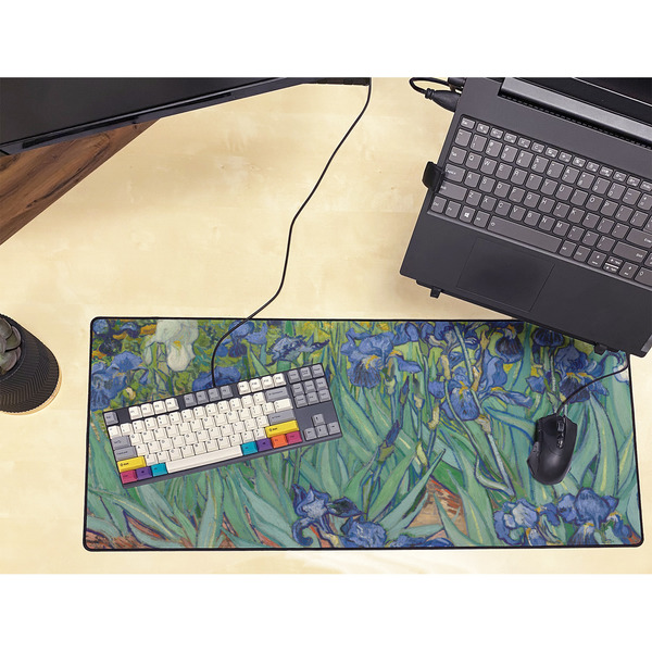 Irises (Van Gogh) Large Gaming Mats - LIFESTYLE